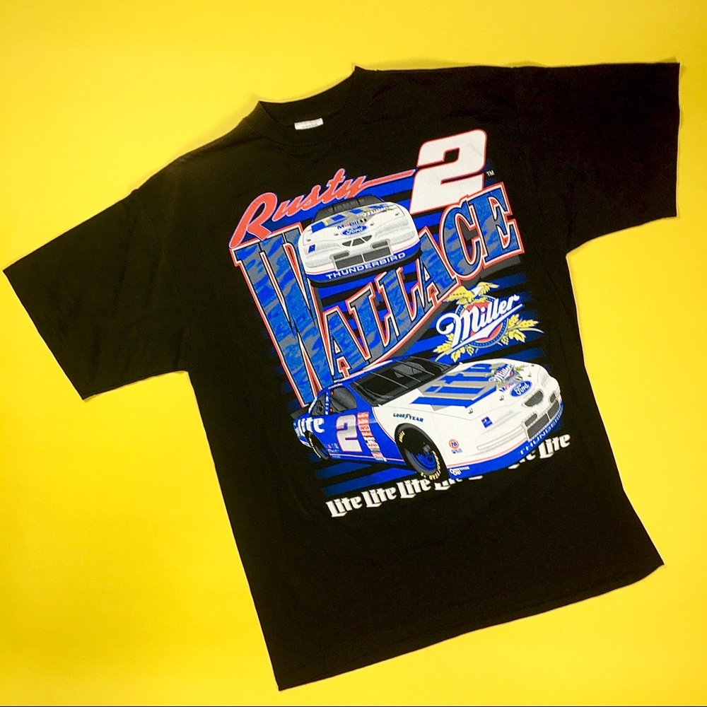 Vintage Rusty Wallace racing t shirt